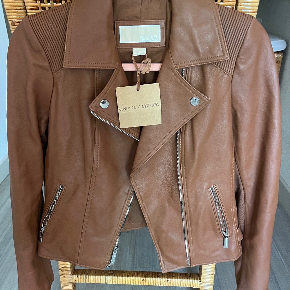 Leather jacket